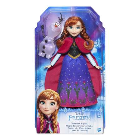 Кукла Princess Hasbro Северное сияние Анна с другом B9200EU40