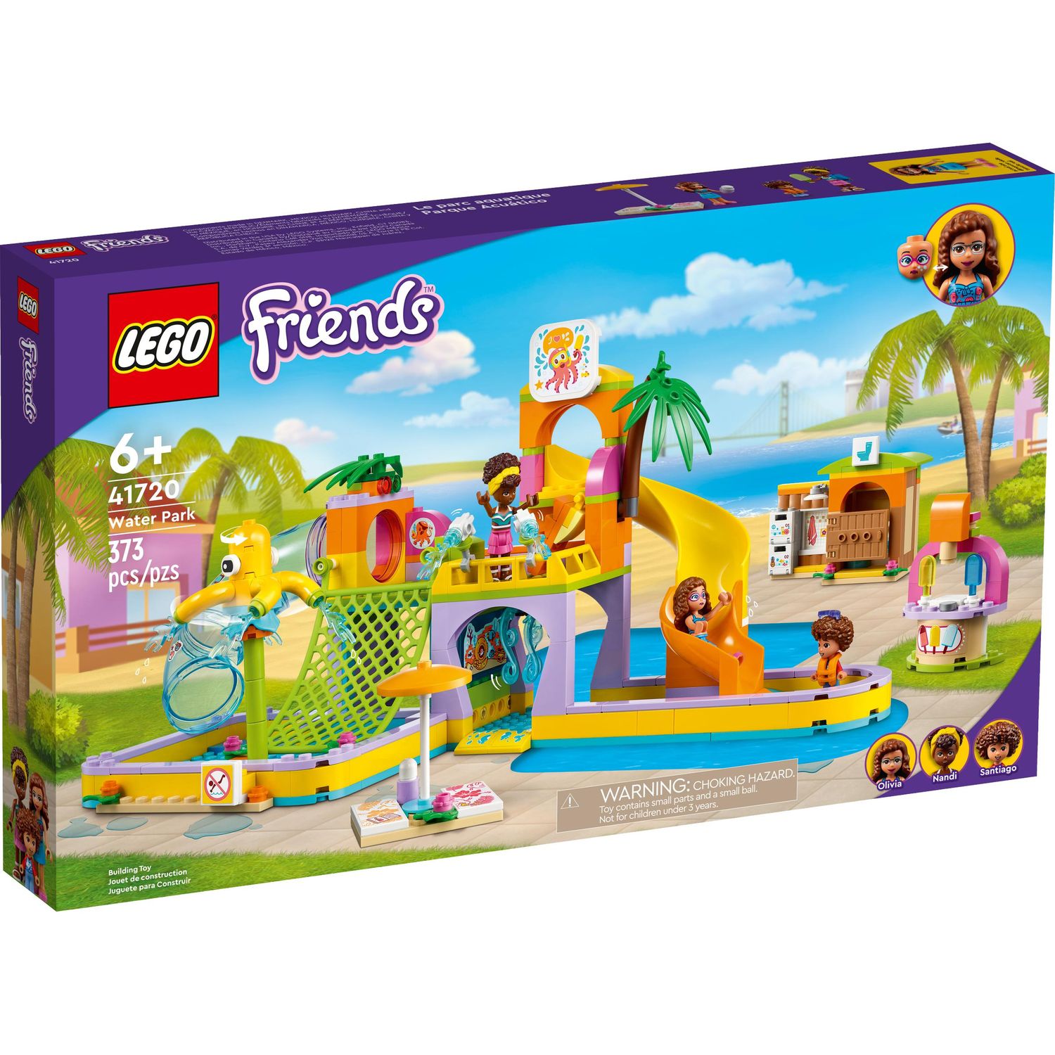 Конструктор LEGO Friends Water Park 41720 купить по цене 3999 ₽ в  интернет-магазине Детский мир