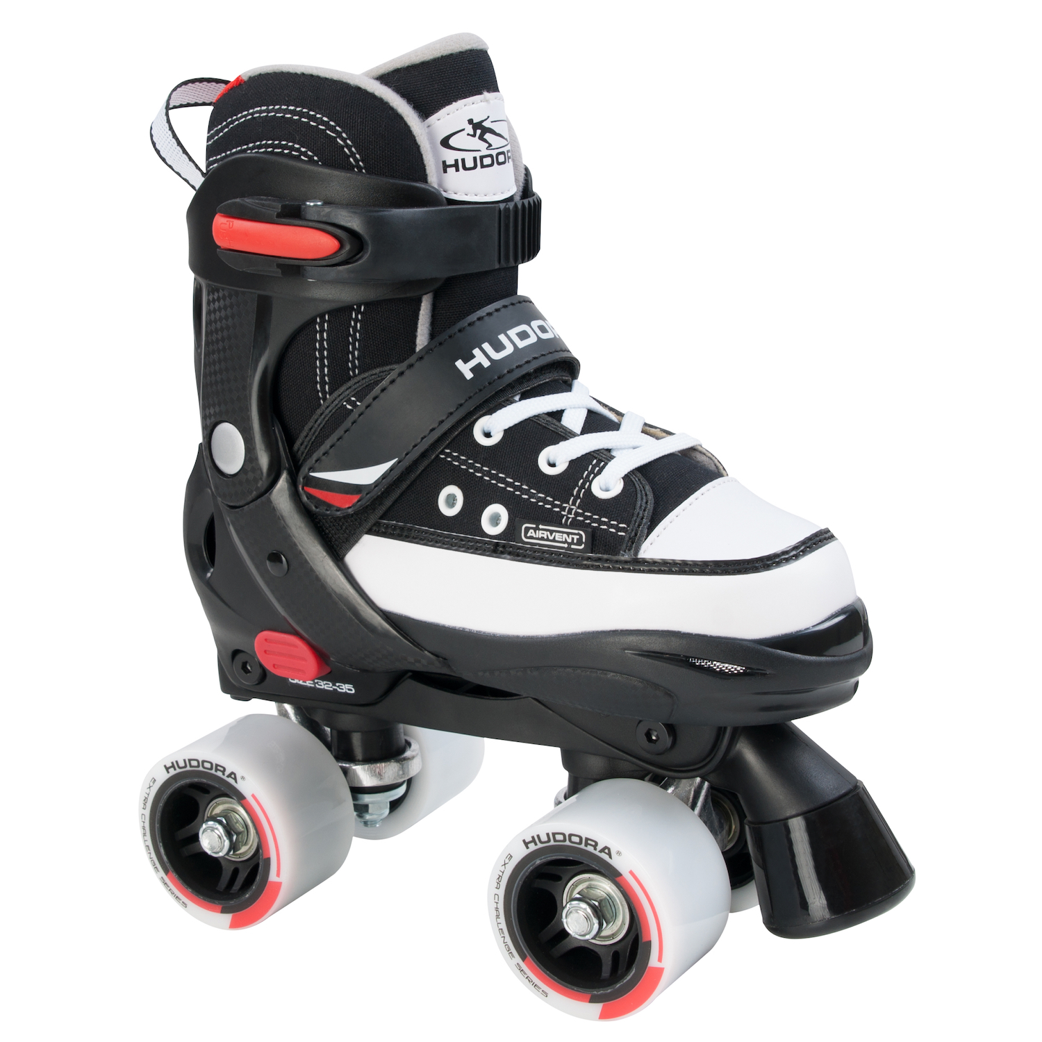 Коньки роликовые HUDORA раздвижные размер с 36 по 39 Roller Skate - фото 1