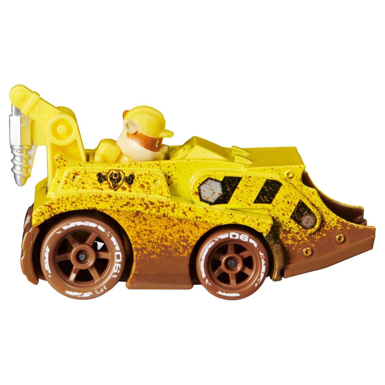 Машинка Paw Patrol Дайкаст Mud Rubble 6053257/20126469 6053257 - фото 3