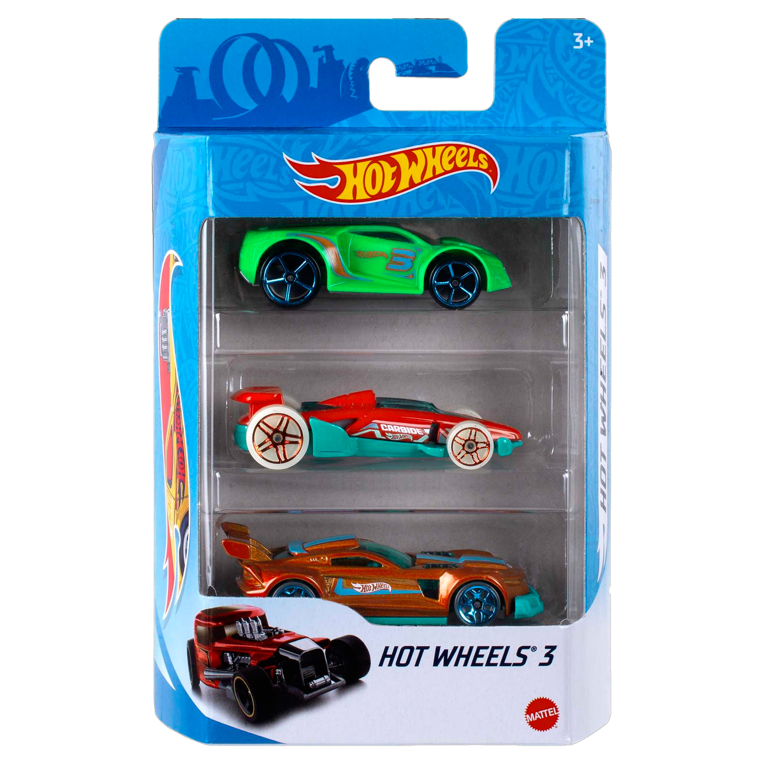 Игровой набор Hot Wheels Basic без механизмов в ассортименте K5904 - фото 8