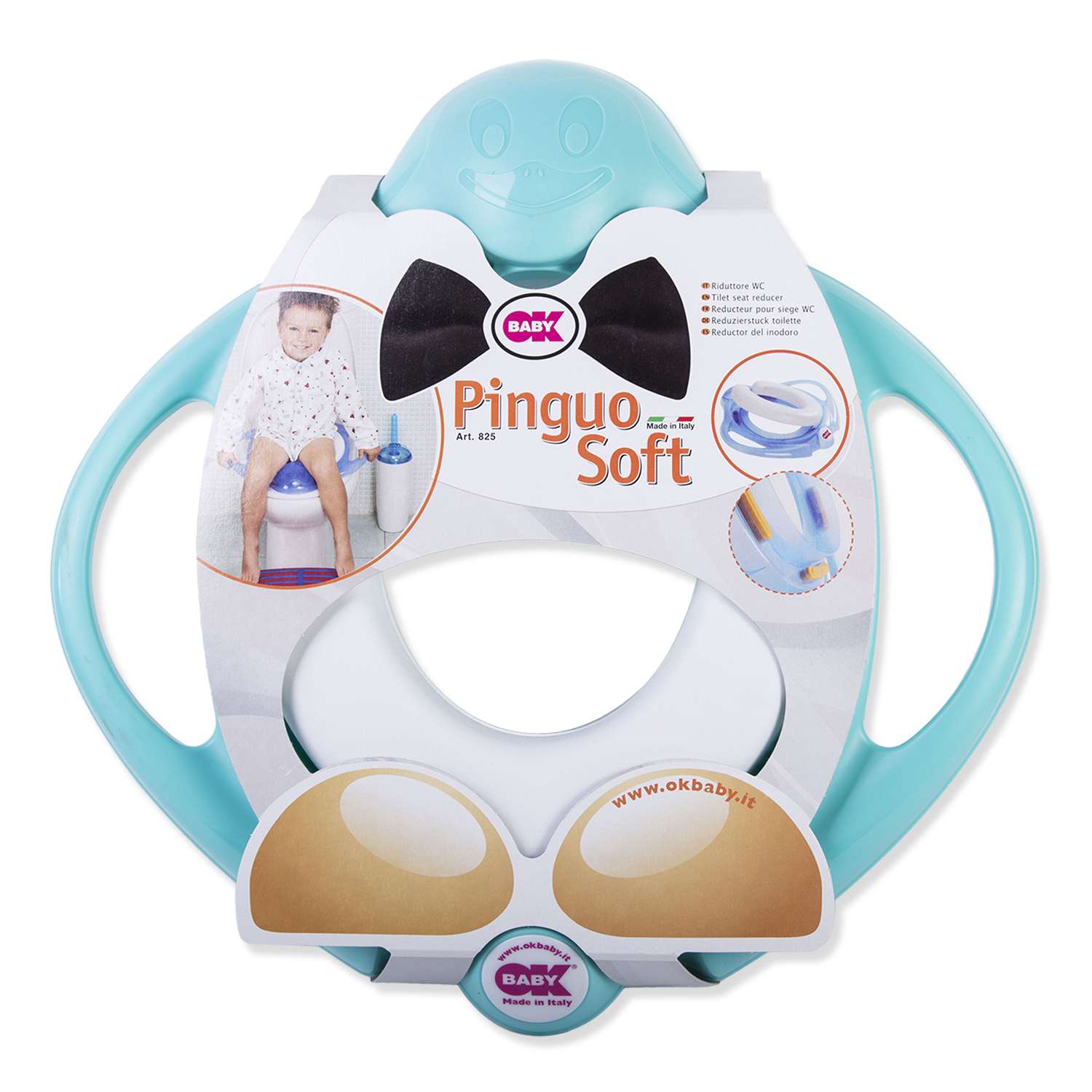 Сиденье на унитаз OK BABY PINGUO SOFT цв.72 - фото 3