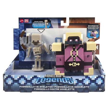 Фигурки Minecraft Legends Fidget Figure 2шт GYR99