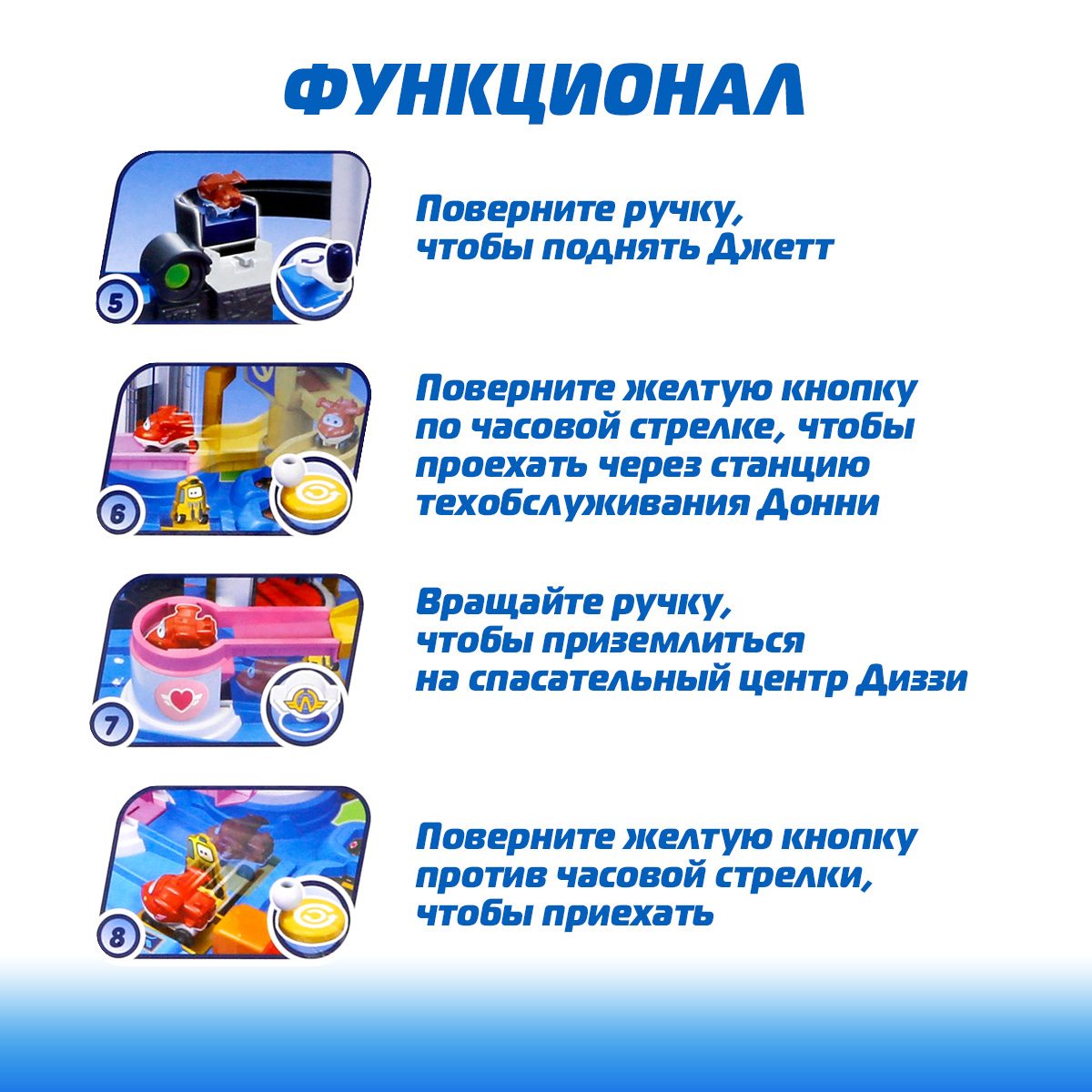 Игровой набор Super Wings Большой аэропорт 2.0 - фото 12