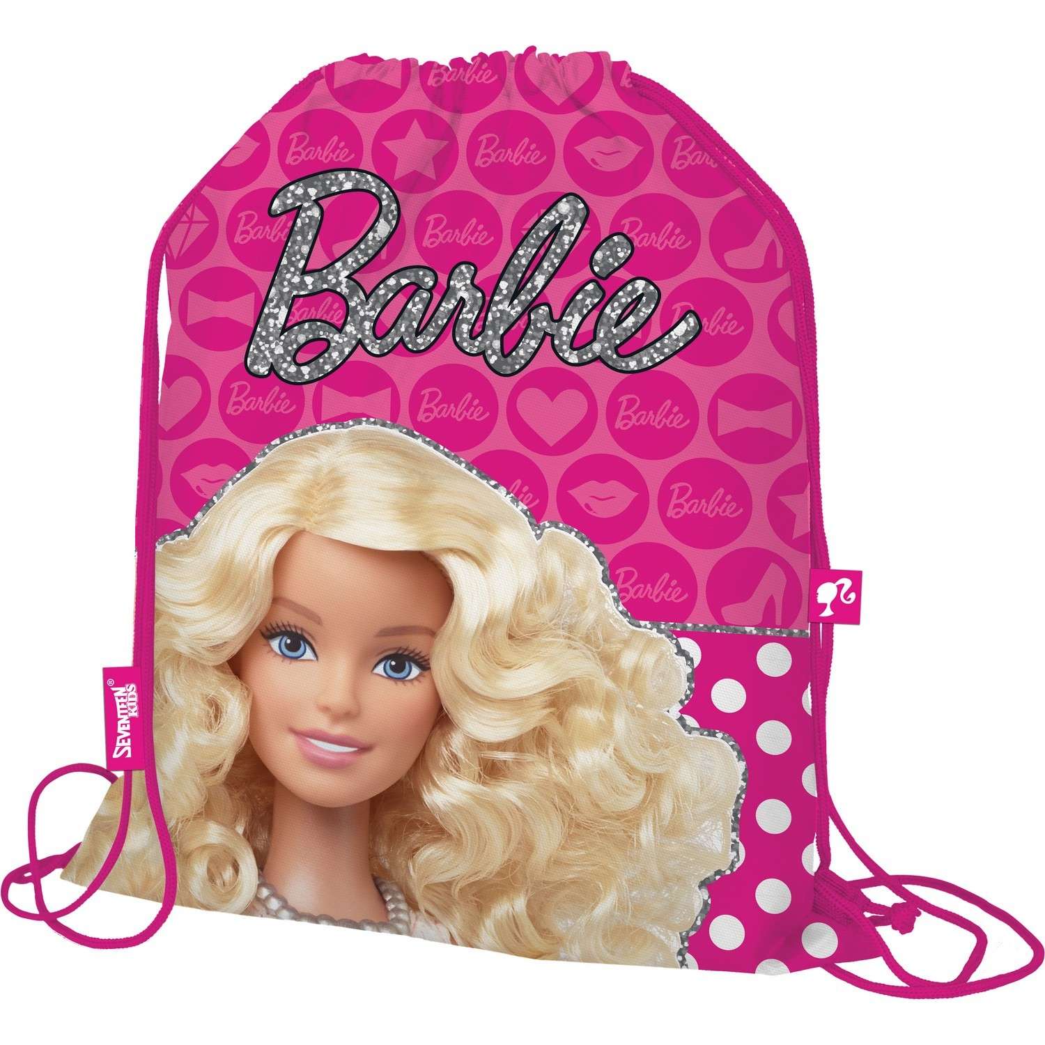 Сумка-рюкзак Kinderline для обуви Barbie - фото 1