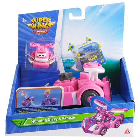 Трансформер Super Wings Машинка с вращающейся Диззи EU770340