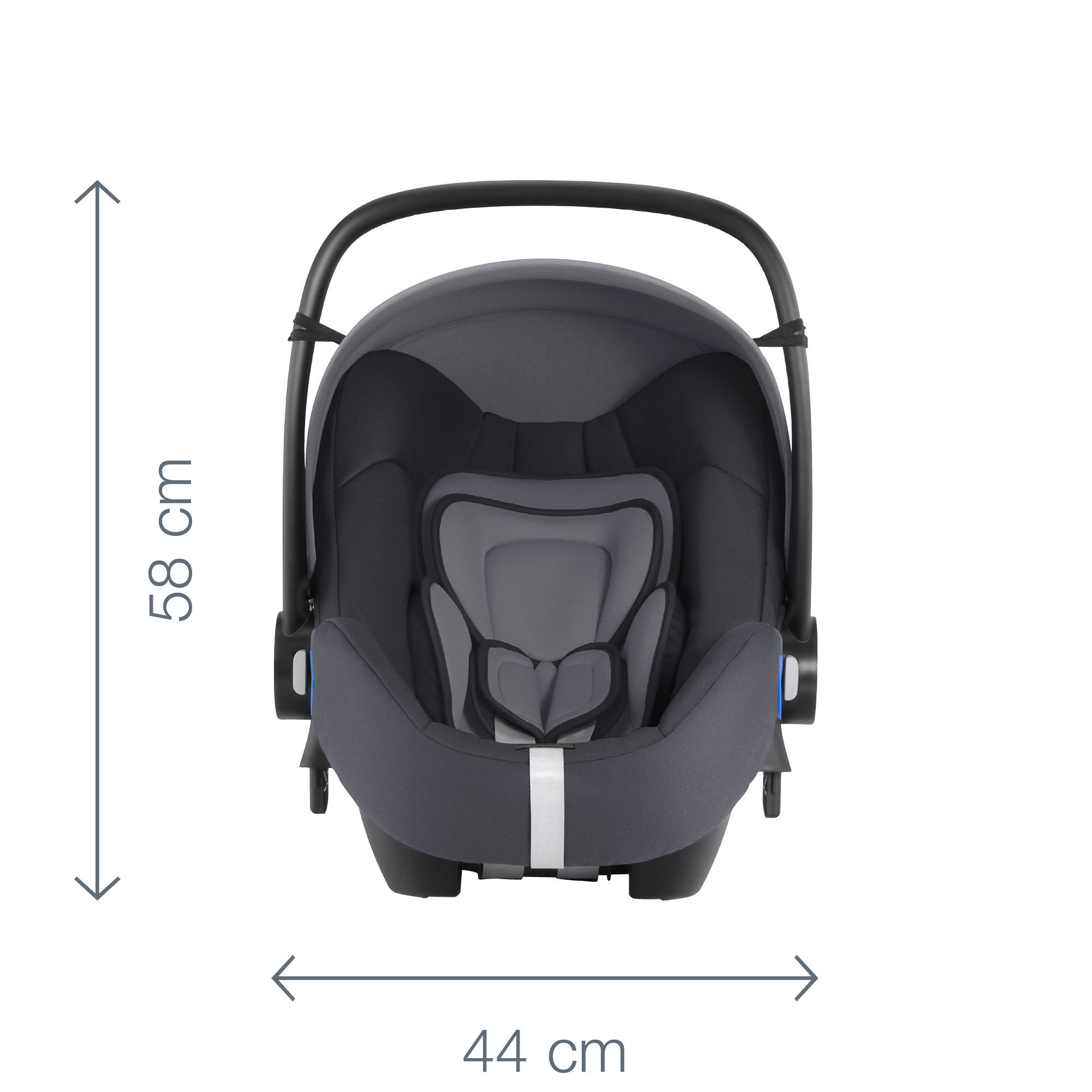 Автокресло Britax Roemer Baby-Safe2 i-Size Bundle Grey Marble - фото 9