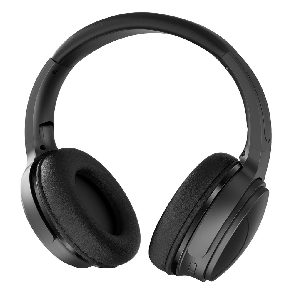 Беспроводные наушники Perfeo полноразмерные с микрофоном ELLIPSE черные MP3 плеер FM AUX - фото 3