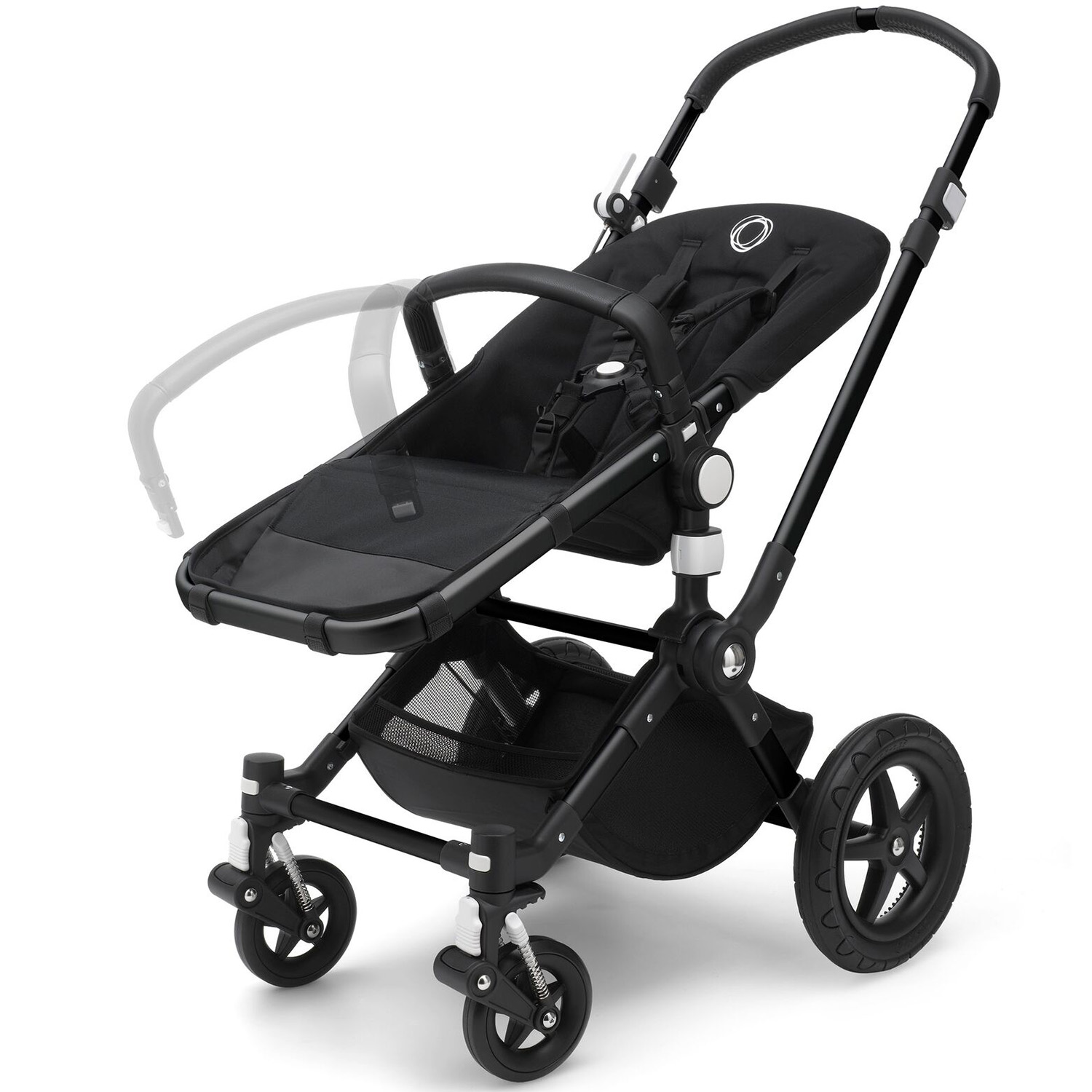 Коляска 2в1 Bugaboo Cameleon3 Plus Complete Black-Grey Melange 239165GM01 - фото 10