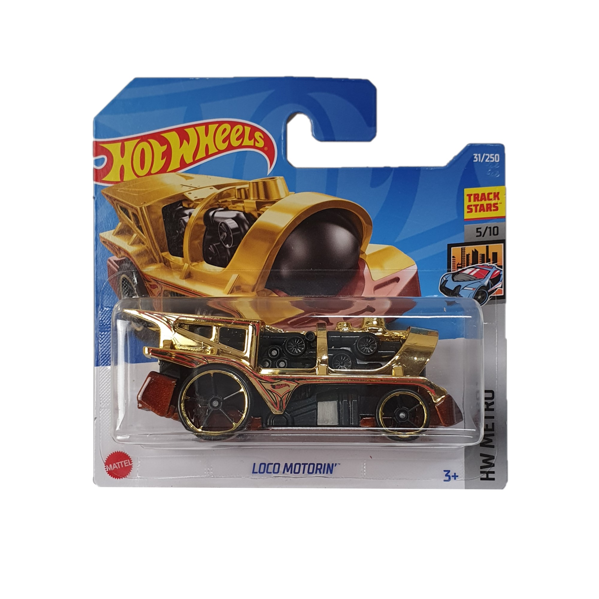 Болид Hot Wheels Loco Motorin 1:64 1407 - фото 1