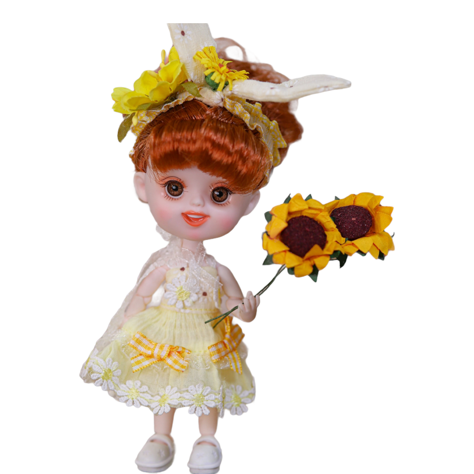 Кукла EstaBella Подсолнух на шарнирах коллекционная 46283517 - фото 10