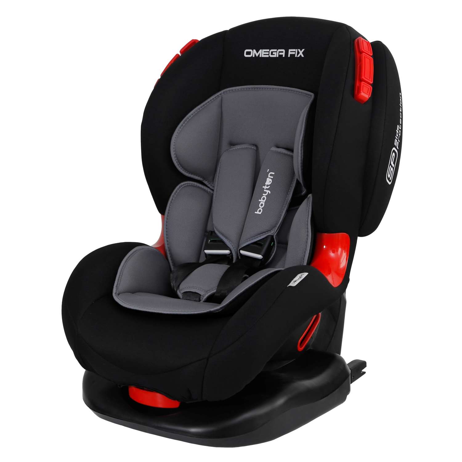 Автокресло Babyton Omega Fix Black-Grey Isofix 1/2 (9-25 кг) - фото 14