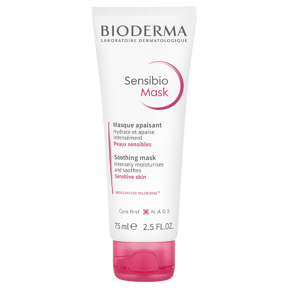 Маска Bioderma Sensibio успокаивающая для нормальной и чувствительной кожи лица 75 мл - фото 1