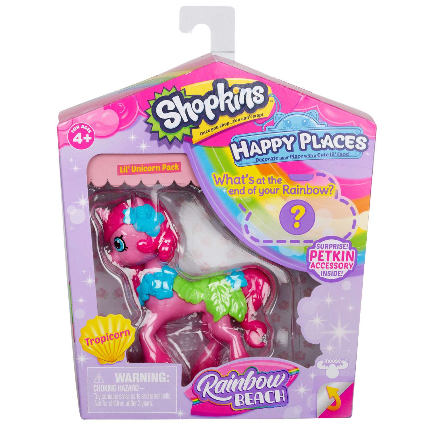 Игрушка Happy Places Shopkins с пони Тропикорн 56847 в непрозрачной упаковке (Сюрприз) - фото 2