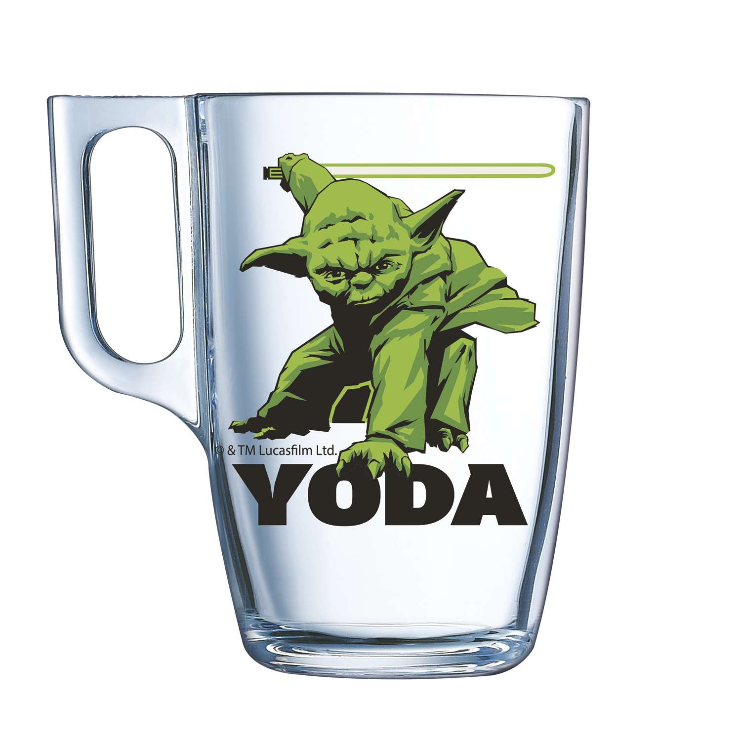 Кружка ND PLAY Star Wars Yoda 320 мл стекло - фото 1