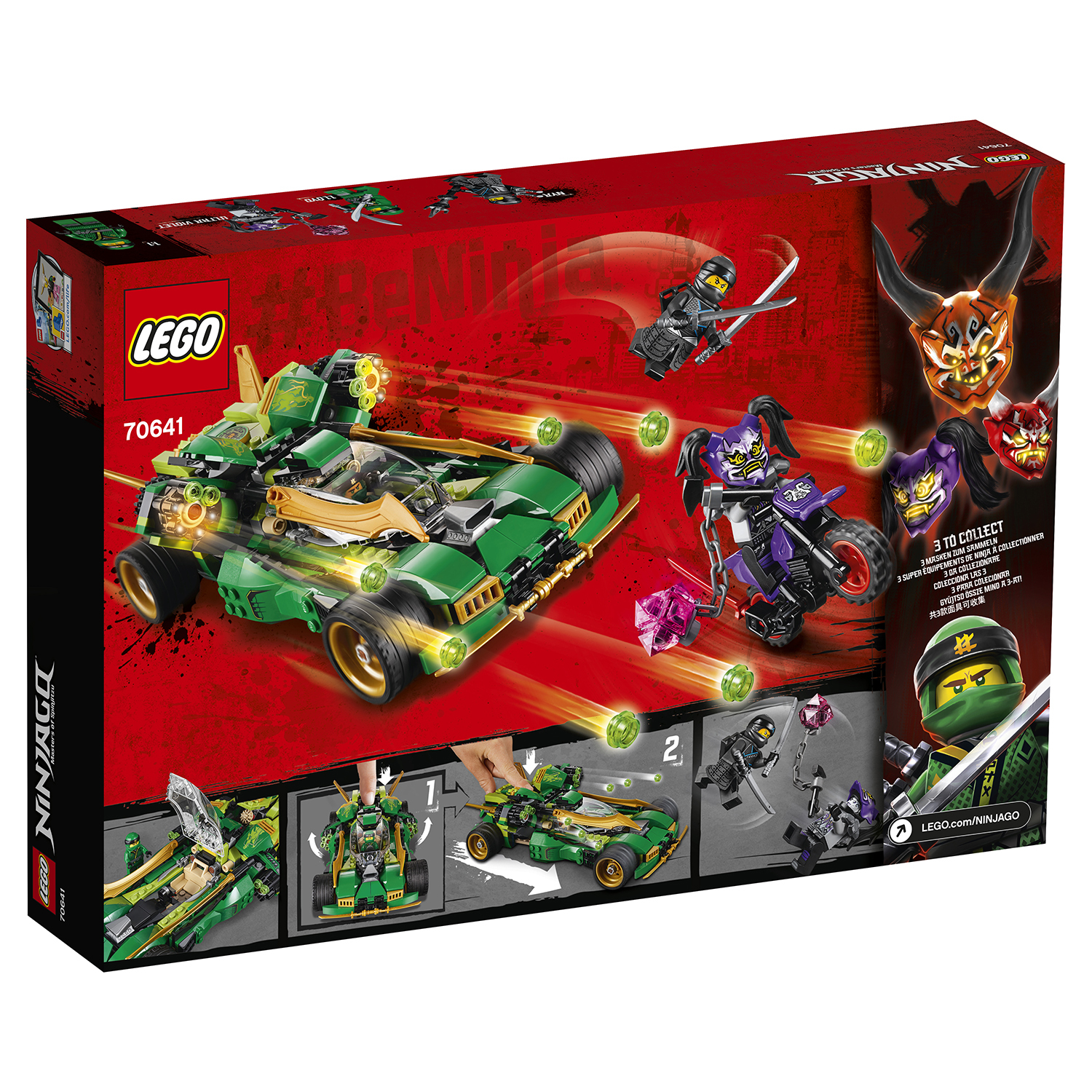 Lego ninjago set 70641 on sale