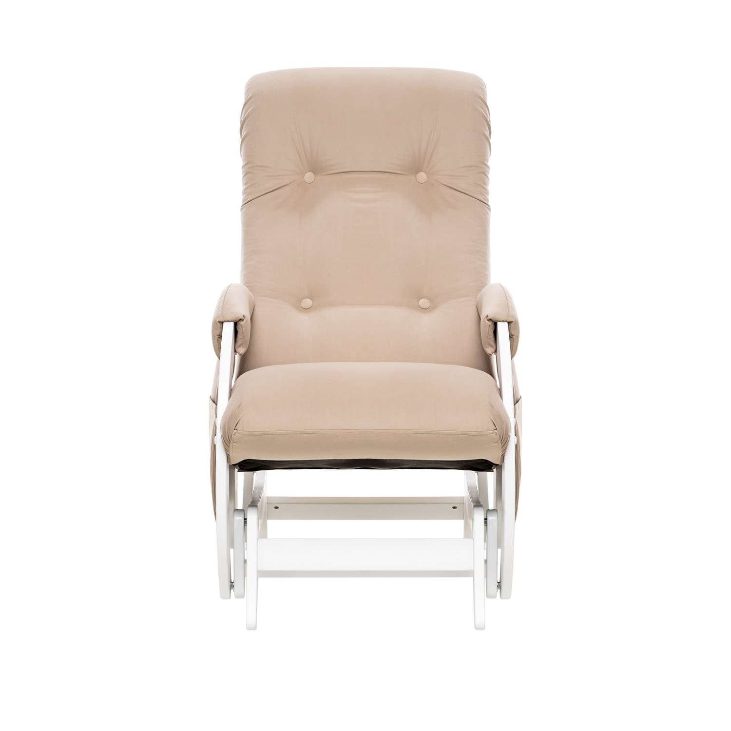 Кресло для кормления Milli Smile с карманами Молочный Дуб / ткань V18 - фото 2
