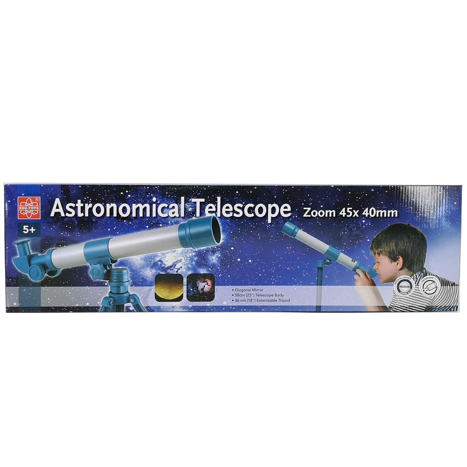 Телескоп EDU-TOYS со штативом TS808 45х40 мм - фото 2