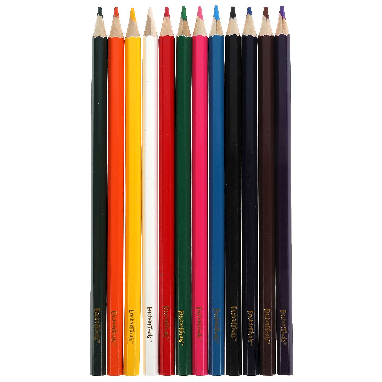Цветные карандаши Умка Enchantimals 12 цветов акварельные 313388 - фото 2