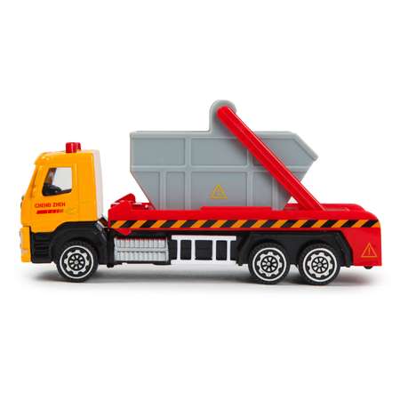 Машина MSZ 1:72 Volvo Swing Arm Garbage Truck Красная 37706