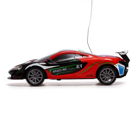 Машина Автоград радиоуправляемая «Шоукар» работает от батареек цвет красный
