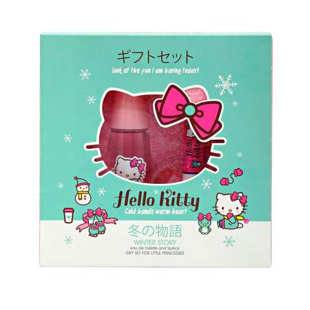 Набор HELLO KITTY Winter Story Туалетная вода 50 мл + Бальзам для губ