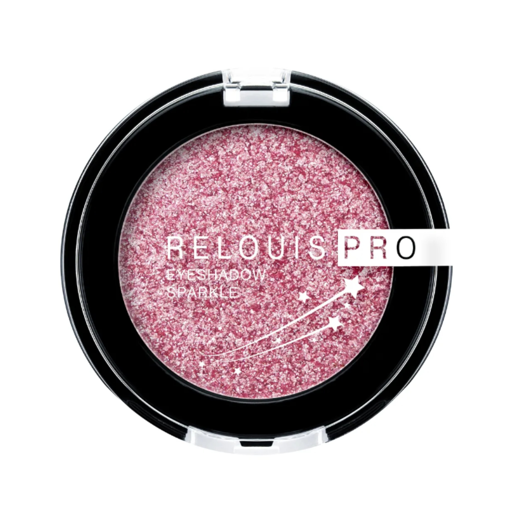 Тени для век RELOUIS pro eyeshadow sparkle тон 03 candy pink 2.9г - фото 1