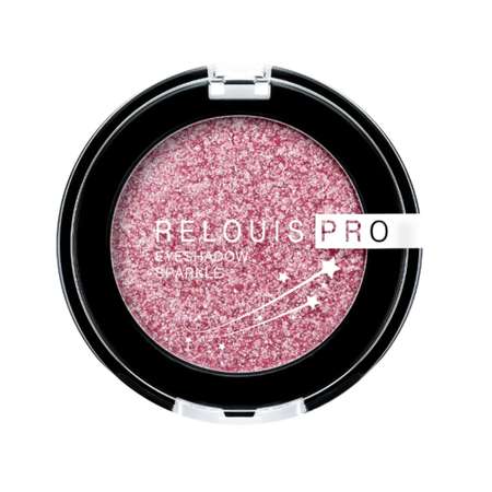 Тени для век RELOUIS pro eyeshadow sparkle тон 03 candy pink 2.9г