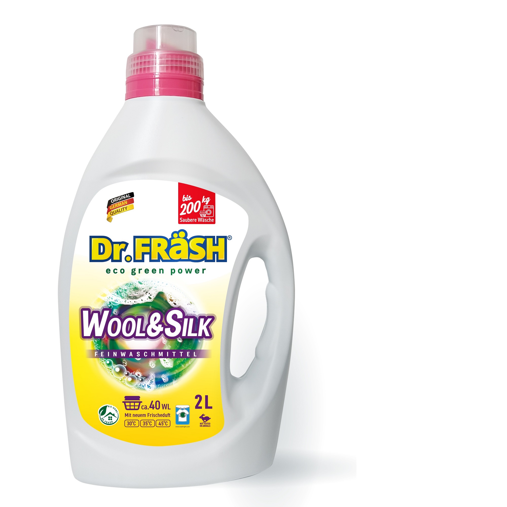 Гель для стирки Dr.Frash WoolSilk 2l Гель для стирки деликатных тканей 40ст - фото 1