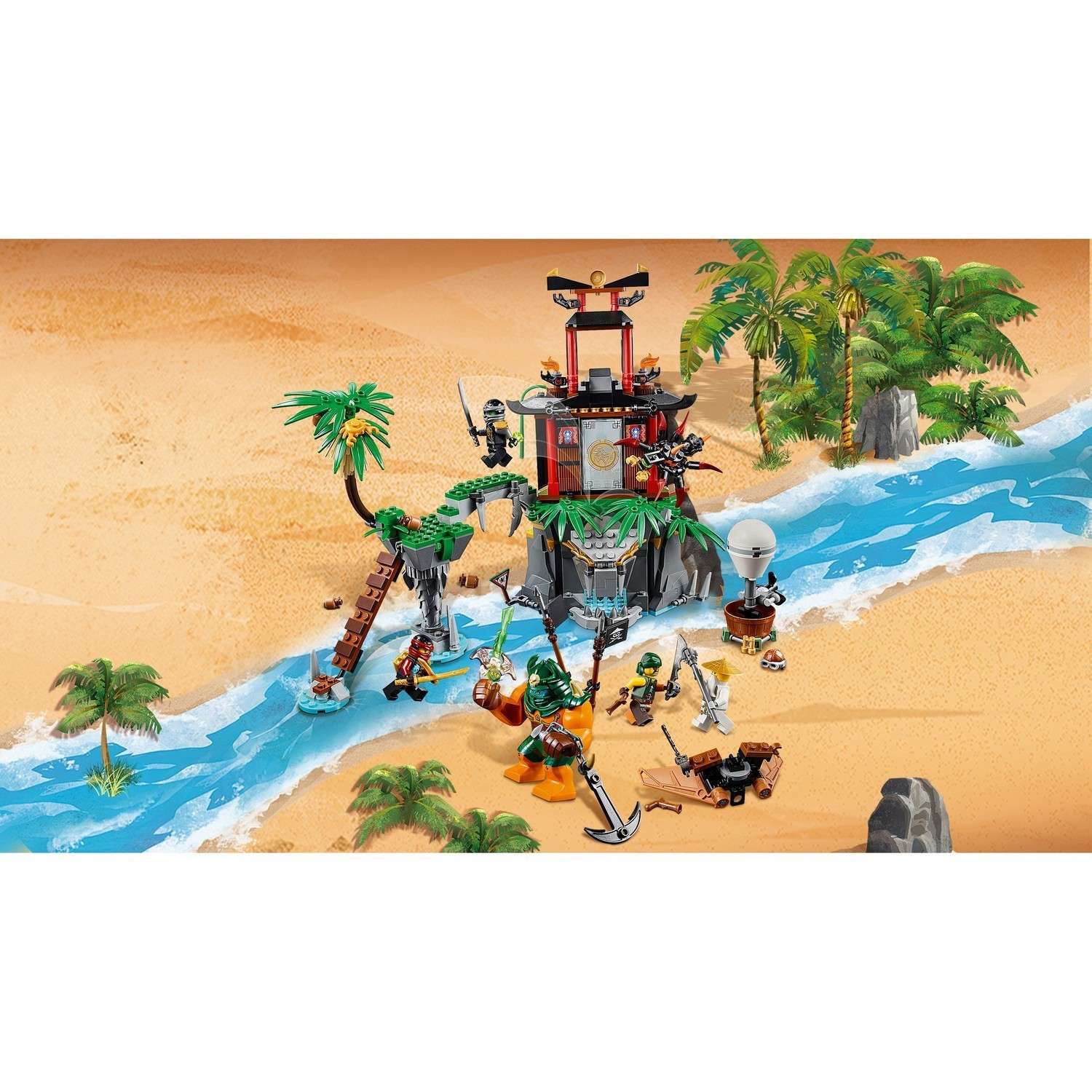 Конструктор LEGO Ninjago Остров тигриных вдов (70604) - фото 4