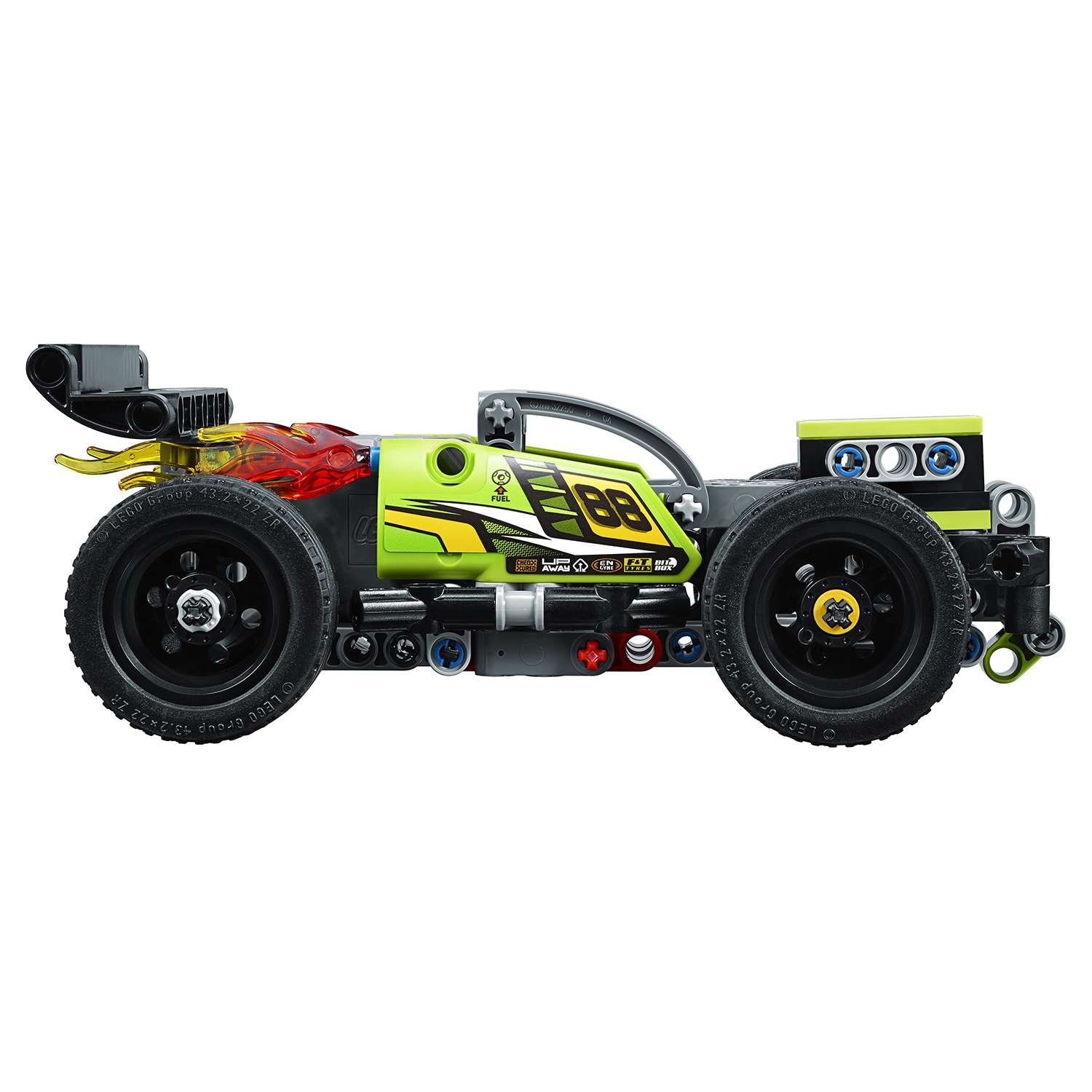 Конструктор LEGO Зеленый гоночный автомобиль Technic (42072) - фото 14