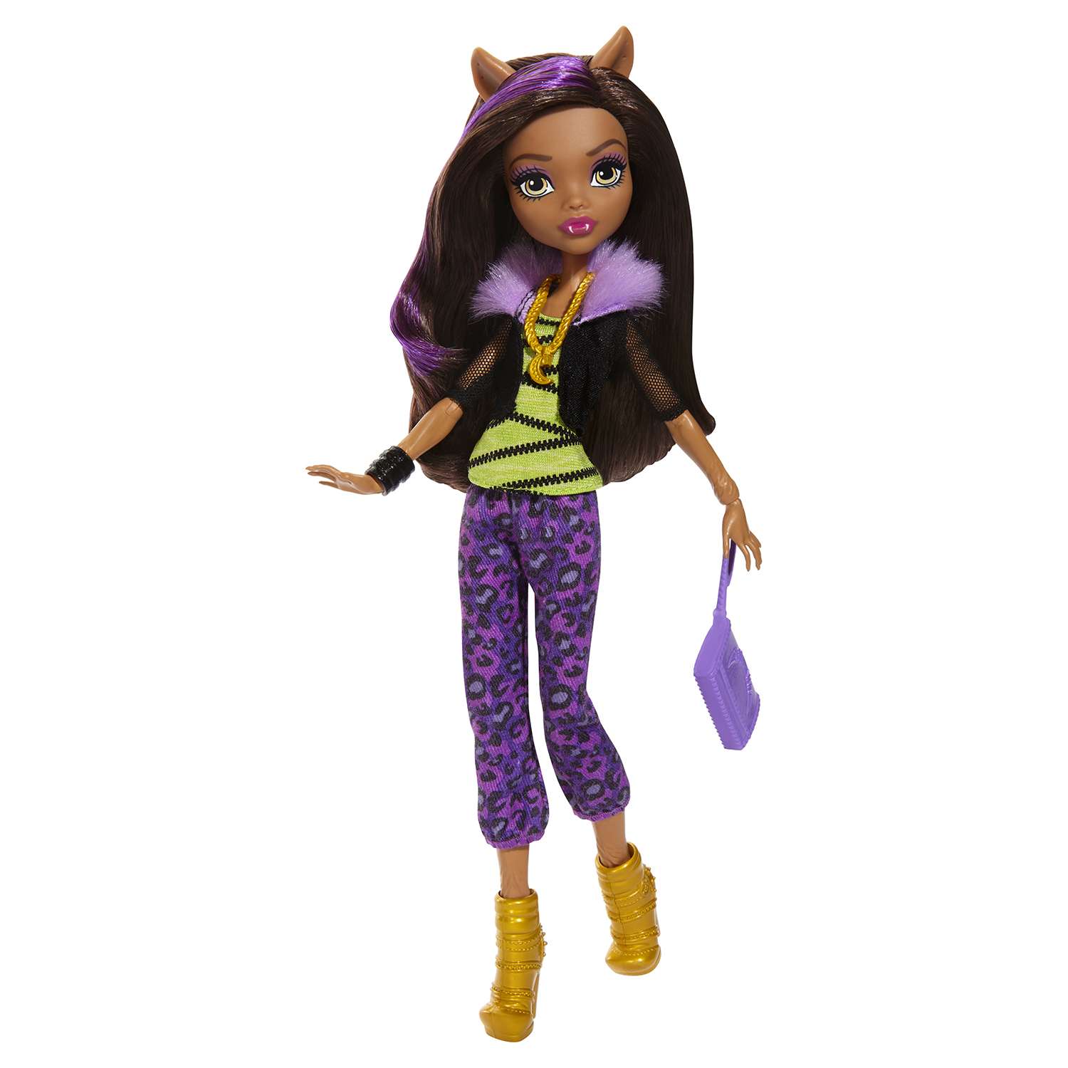 Кукла Monster High Monster High В модном наряде Клодин Вульф DVH23 DNW97 - фото 3