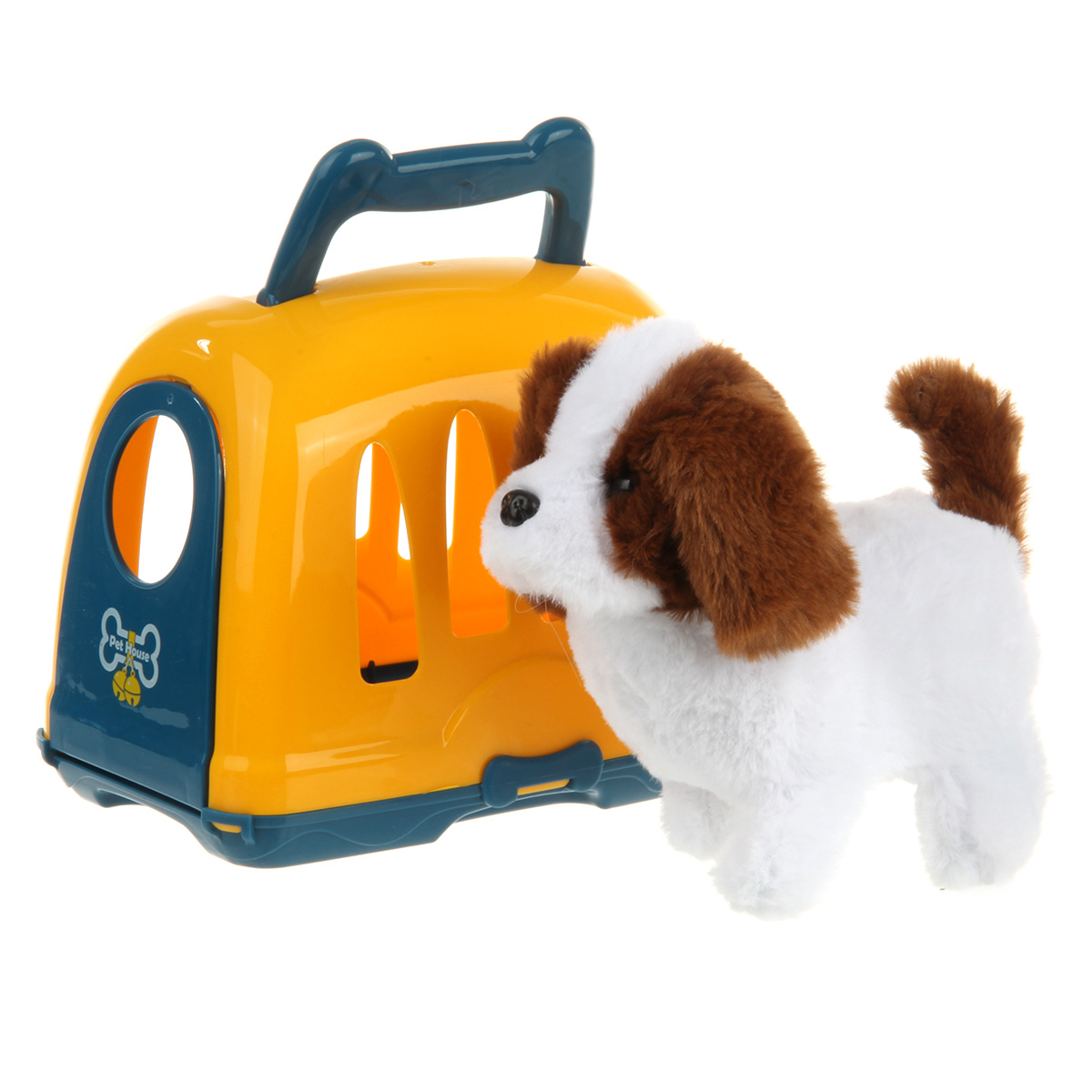 Интерактивные игрушки Veld Co Собака в переноске - фото 1