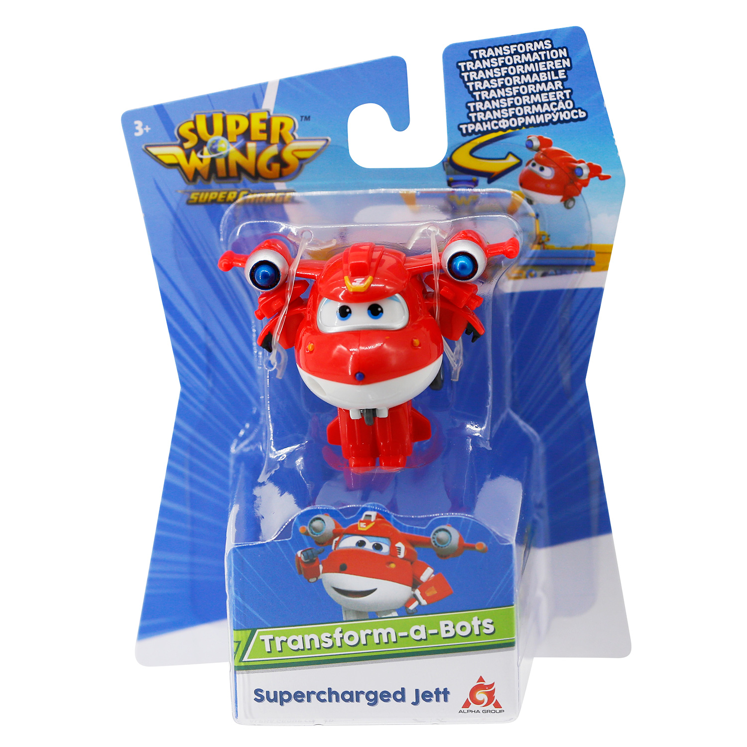 Автомобиль Super Wings Заряженный Джетт EU740041 - фото 2