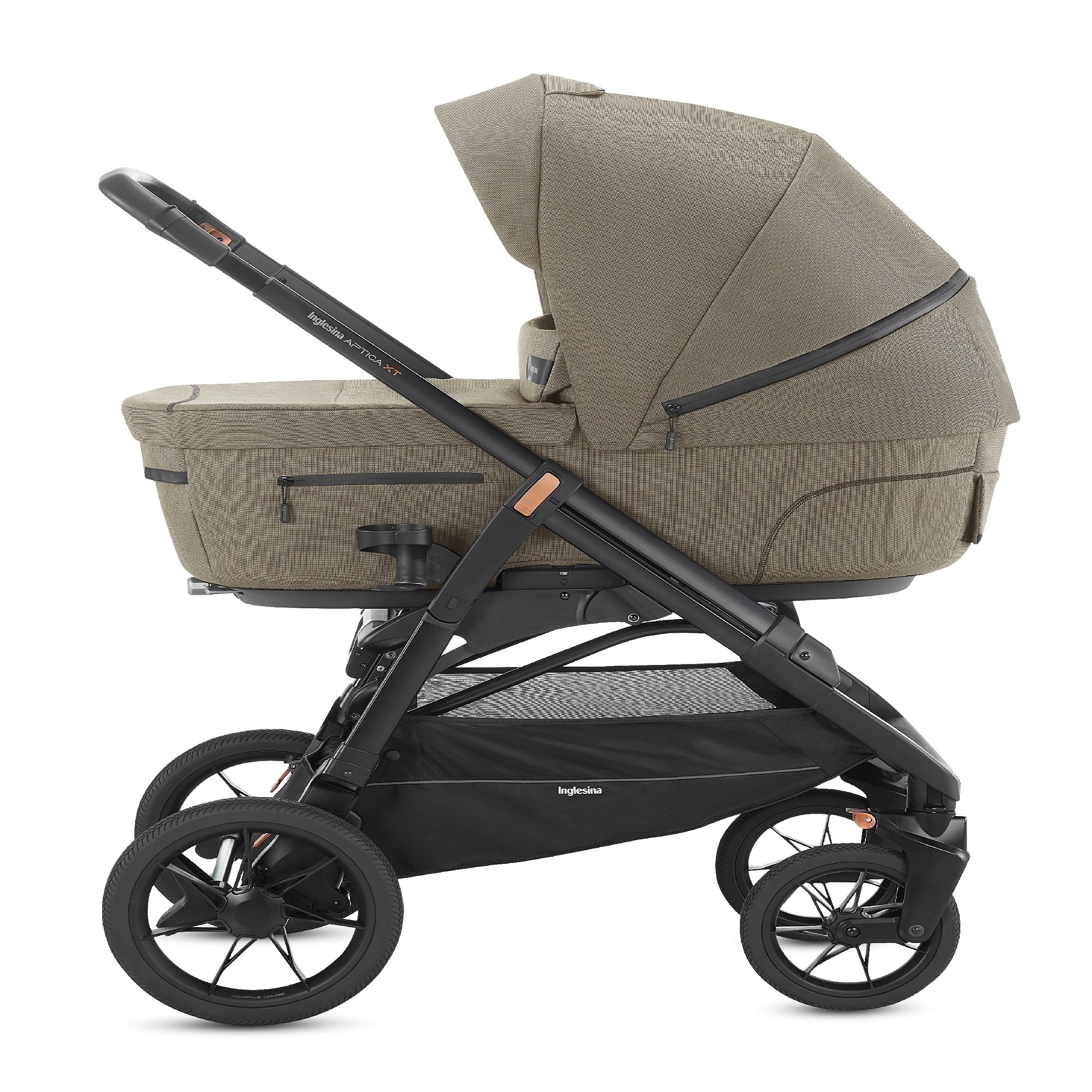 Коляска 2 в 1 INGLESINA Aptica Хт System Duo Цвет Tuareg Beige - фото 4