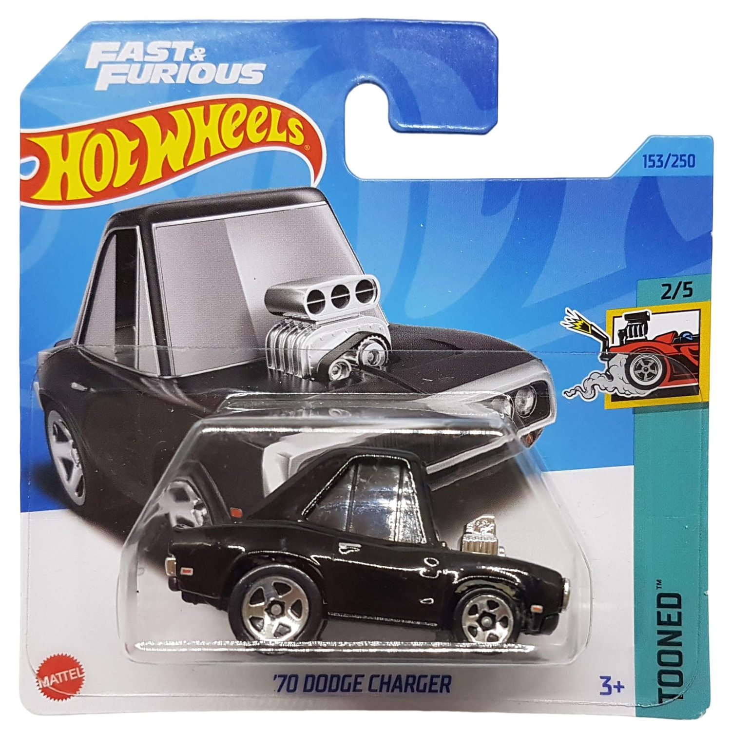 Автомобиль Hot Wheels Dodge charger 1:64 5785-A153-HKG57 - фото 1