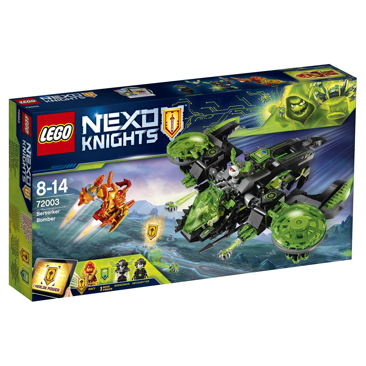 Конструктор LEGO Неистовый бомбардировщик Nexo Knights (72003) - фото 2