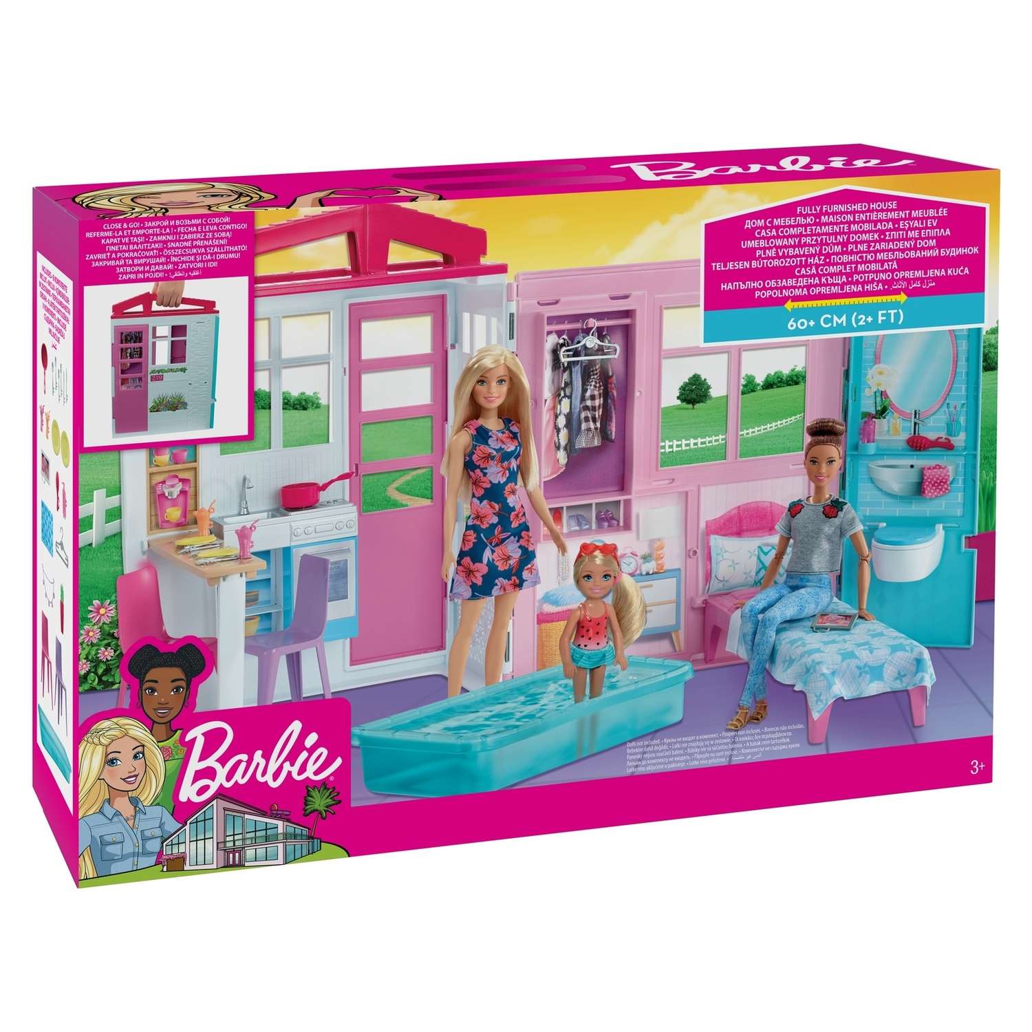 Набор игровой Barbie Кукольный дом FXG54 FXG54 - фото 3