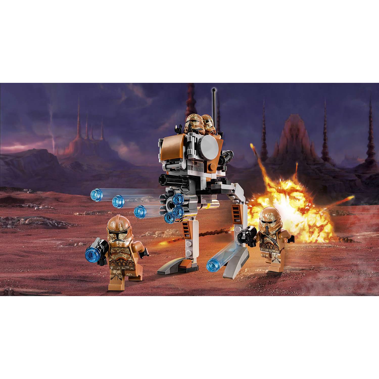 Конструктор LEGO Star Wars TM Пехотинцы планеты Джеонозис (Geonosis Troopers™) (75089) - фото 4
