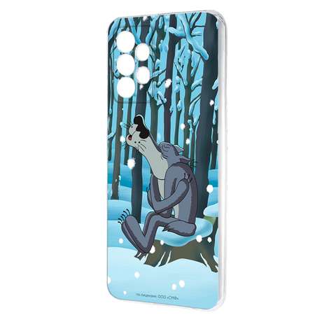 Силиконовый чехол Mcover для смартфона Samsung A23 Союзмультфильм Голодная зима
