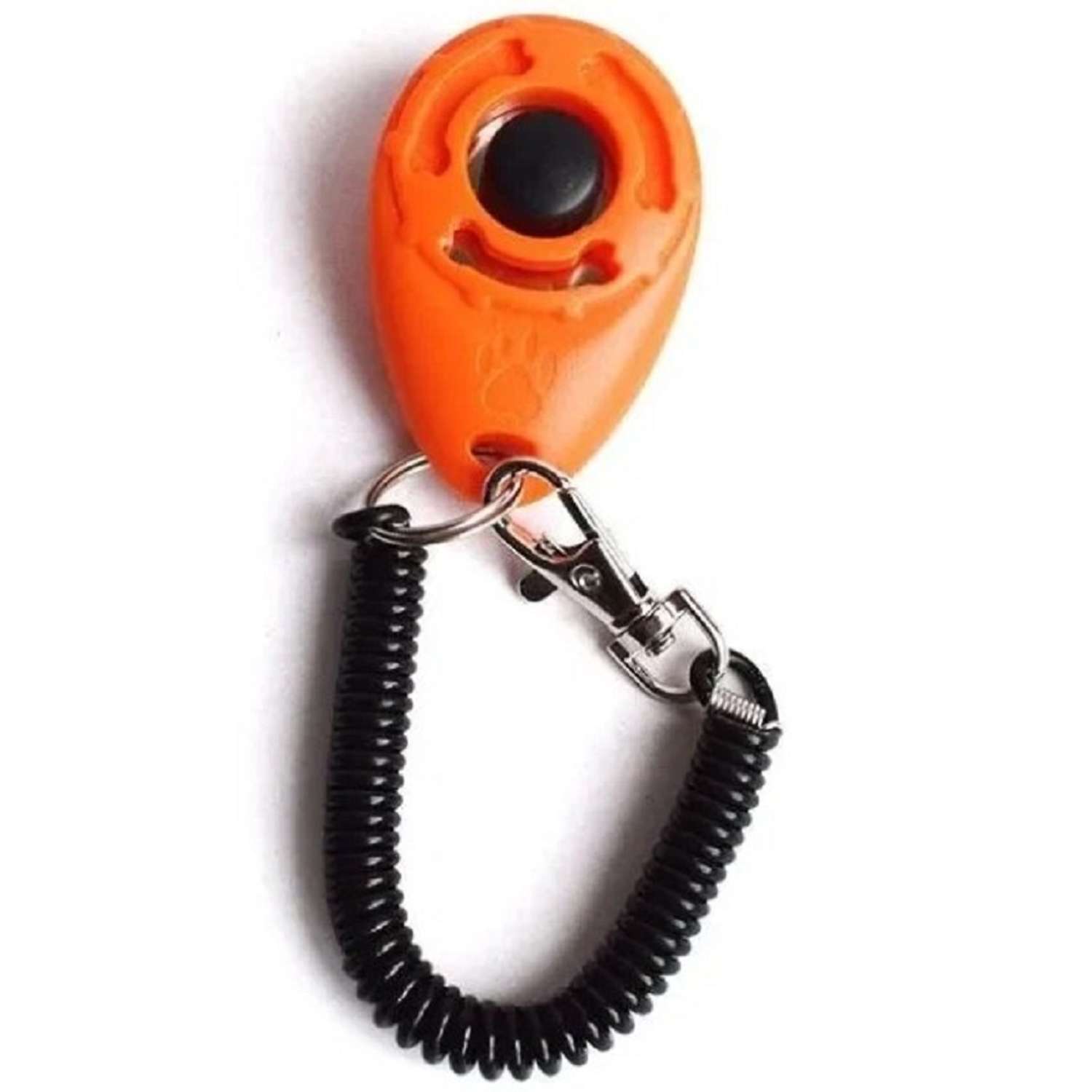 Игрушка для собак ZDK ZooWell Кликер на браслете оранжевый - фото 1