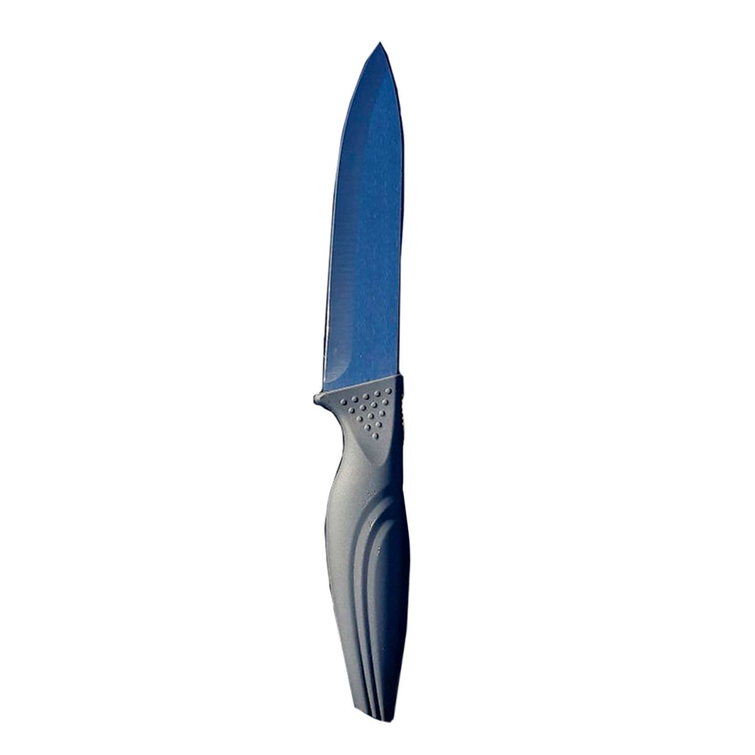 Нож кухонный Домашний сундук керамический черный длина 12.5см ХС-29 - фото 1