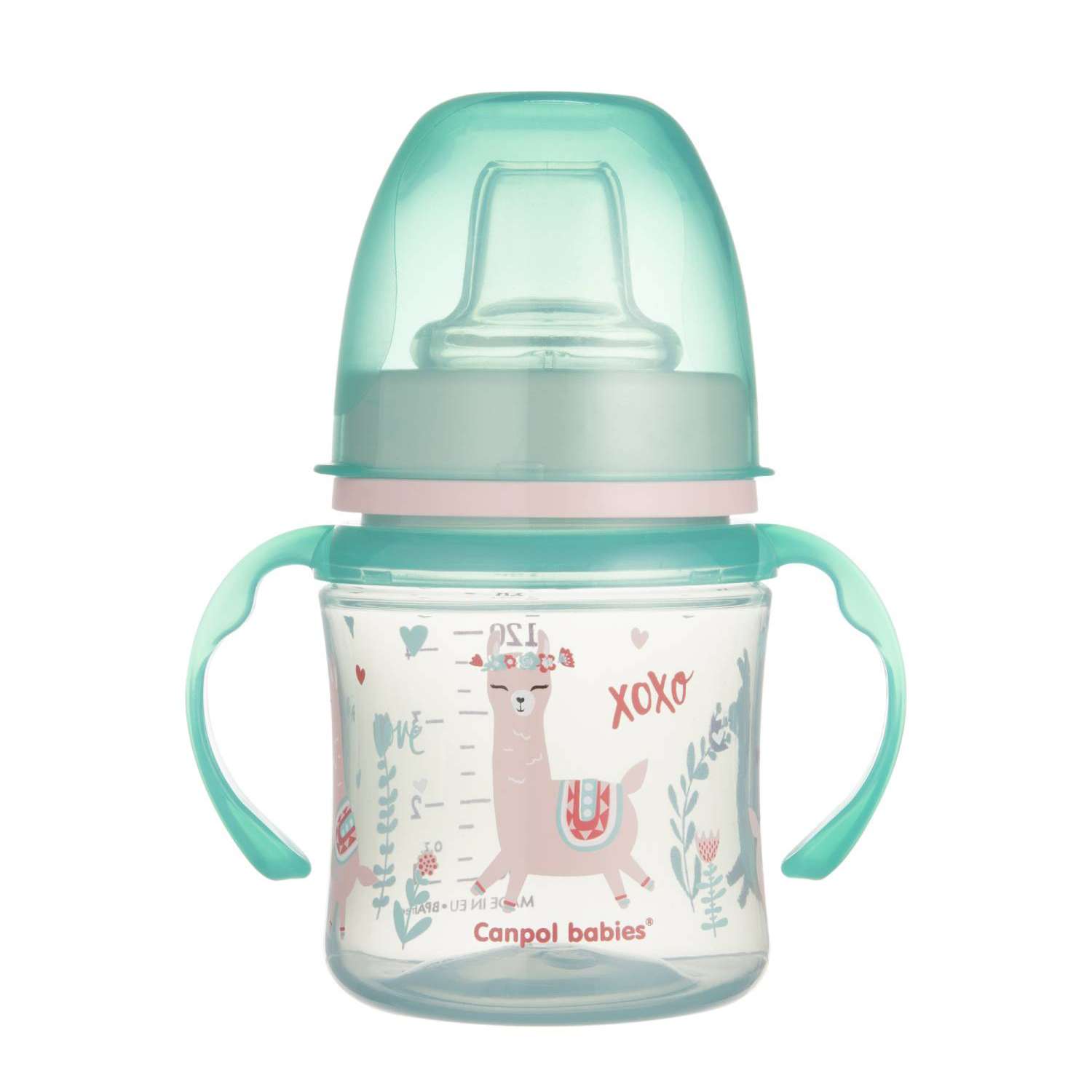 Поильник Canpol Babies Sweet fun 120мл Зеленый 35/207_gre - фото 1