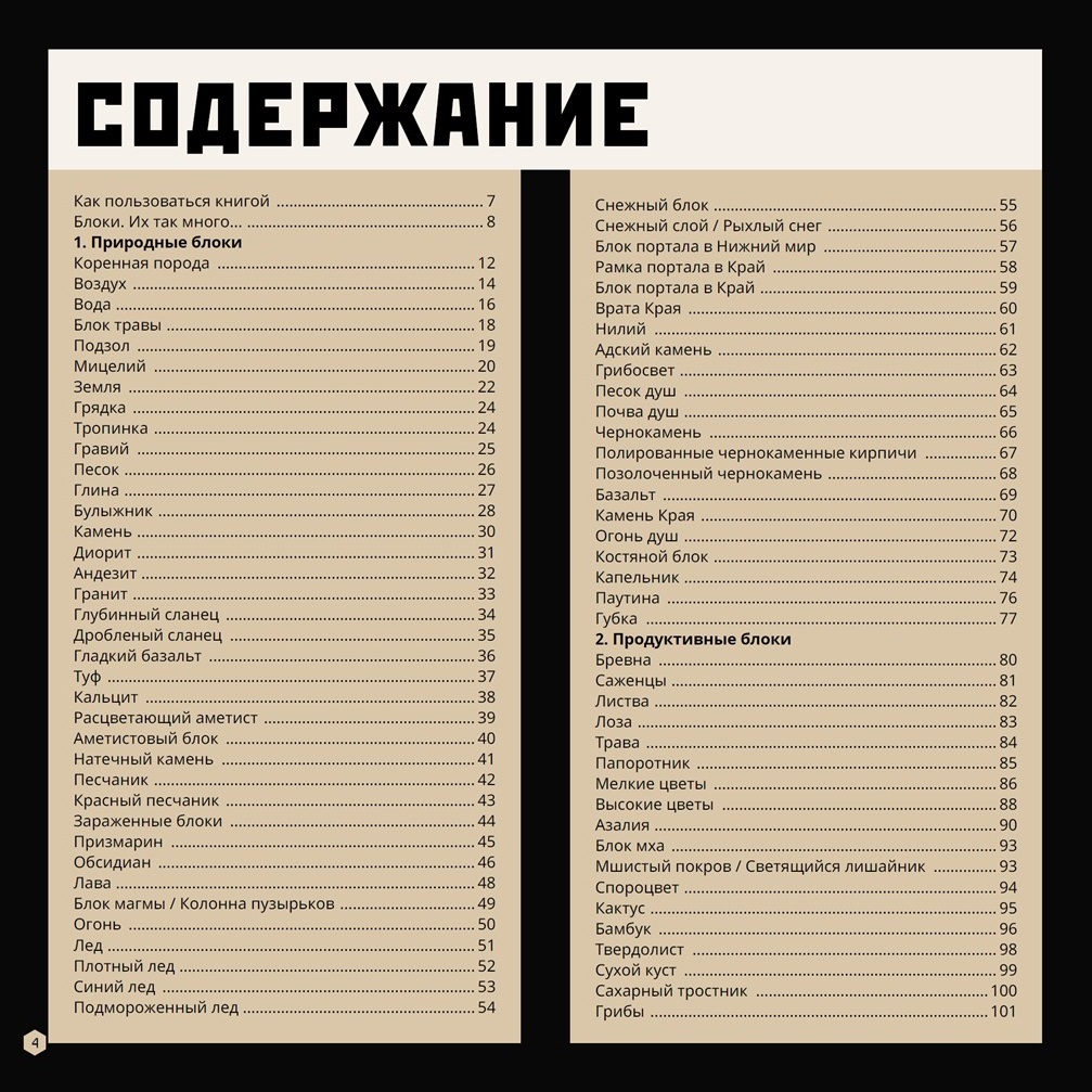 Большая книга о блоках. Minecraft