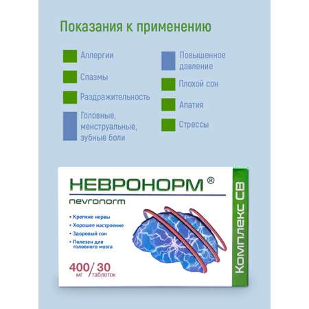 Успокоительное Невронорм Оптисалт 30 таблеток