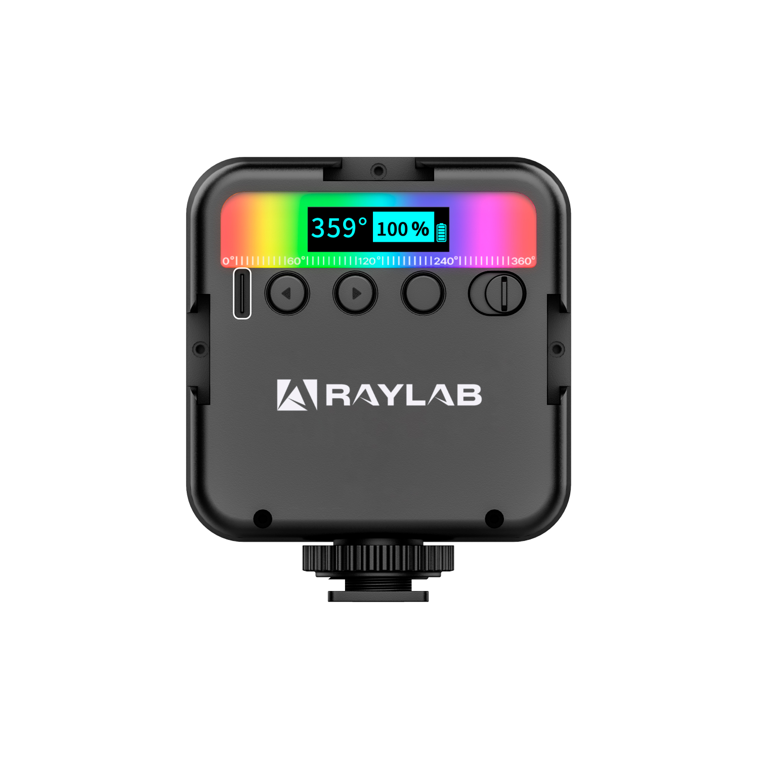 Осветитель светодиодный RAYLAB rl led06rgb от 2500 до 9000k 2000mah - фото 2