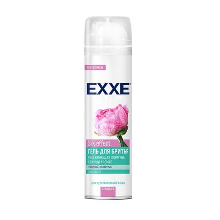 Гель для бритья Exxe Sensitive Silk Effect женский 200мл