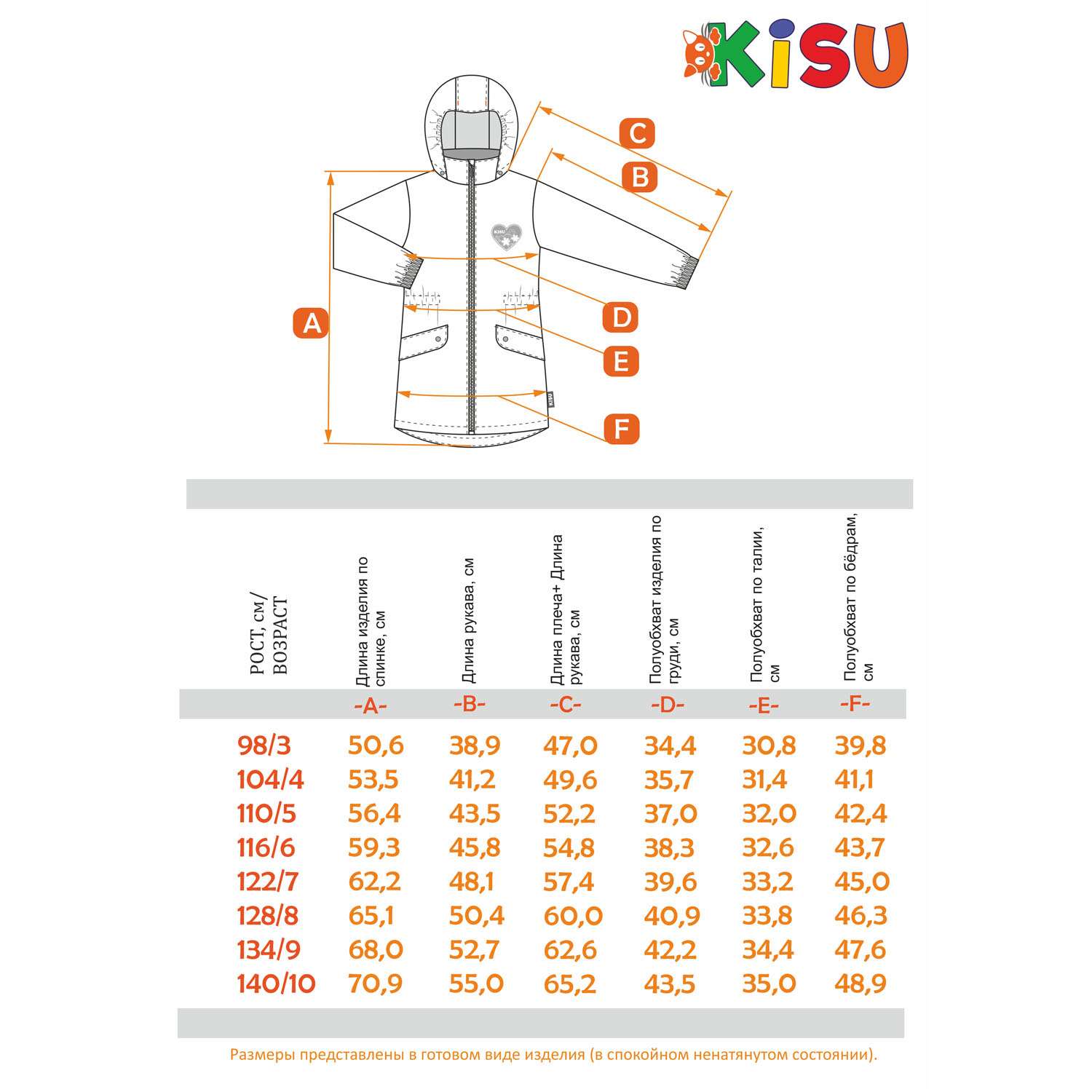 Куртка Kisu S22-20301/603 - фото 7