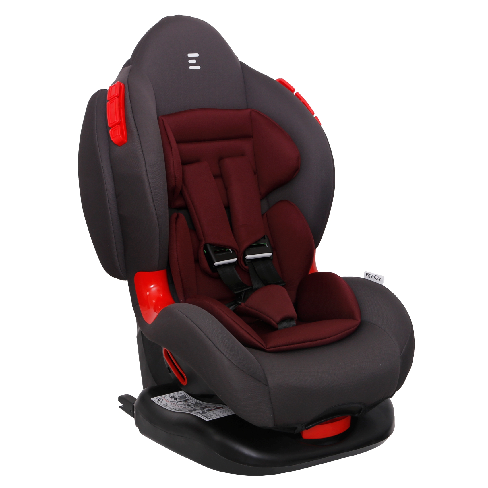 Детское автокресло Еду-Еду УУД Еду-Еду KS 525 Isofix гр. I/II т. серый т. красный - фото 3