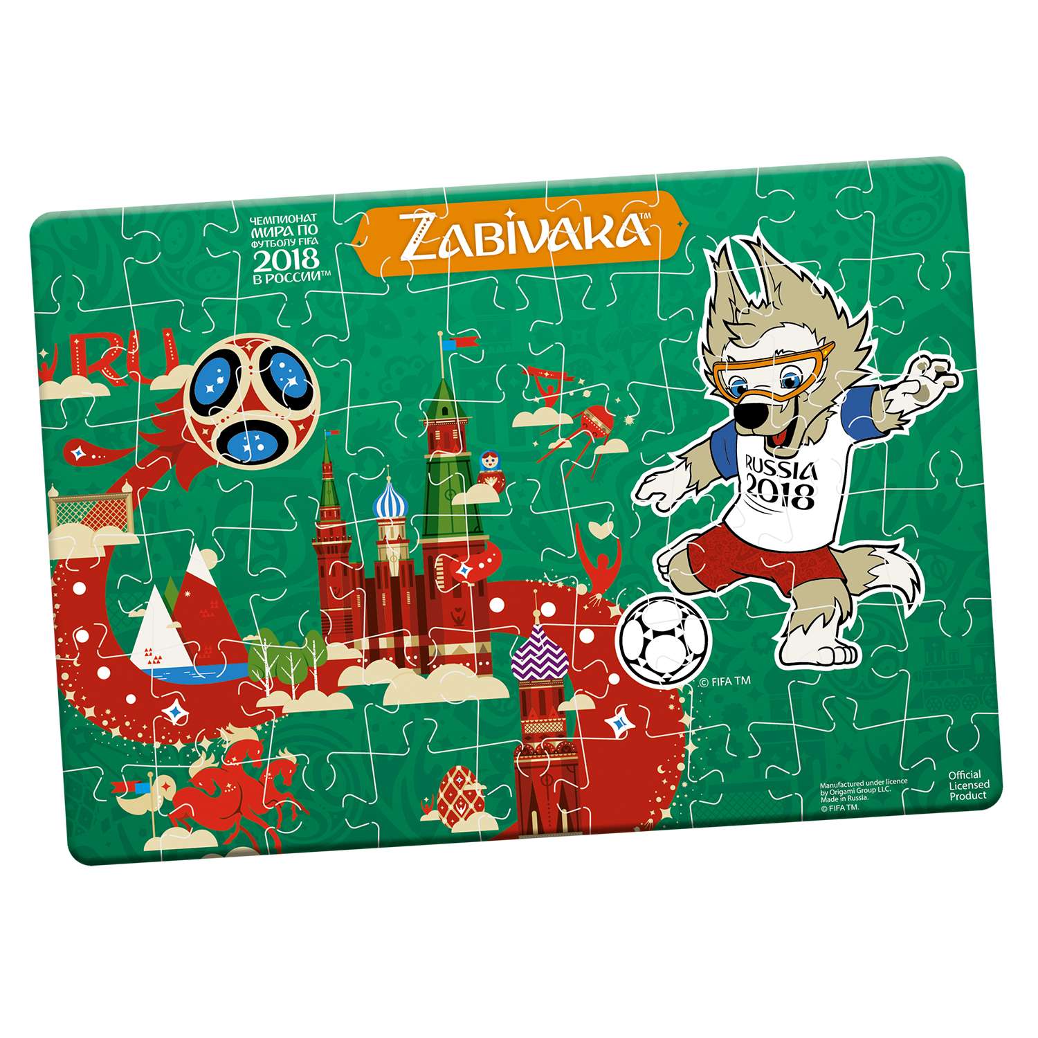 Пазл 2018 FIFA World Cup Russia TM Забивака (03785) 54 элемента в ассортименте - фото 4